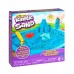 Набор кинетического песка для творчества Kinetic Sand Замок из песка голубой 454 г (71402B) Набор кинетического песка для творчества Kinetic Sand Замок из песка голубой 454 г (71402B)