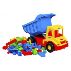 Машинка Грузовик с конструктором Wader Multi truck (39221) Машинка Грузовик с конструктором Wader Multi truck (39221)