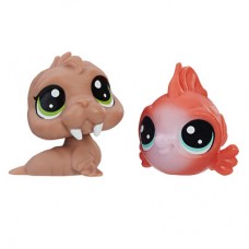 Набор игрушечный Littlest Pet Shop Парочка зверушек Акватика (B9389/E0947)