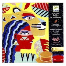 Набор для рисования песком DJECO Тотемные животные (DJ08633) Набор для рисования песком DJECO Тотемные животные (DJ08633)