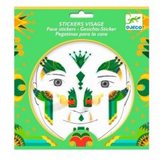 Набор наклеек для лица DJECO Дракон (DJ09217) Набор наклеек для лица DJECO Дракон (DJ09217)