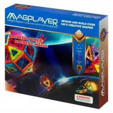 Конструктор Magplayer Магнитный набор 45 элементов (MPA-45) Конструктор Magplayer Магнитный набор 45 элементов (MPA-45)