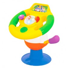 Развивающая игрушка Kiddieland Умный руль на присоске на украинском (058305) Развивающая игрушка Kiddieland Умный руль на присоске на украинском (058305)
