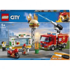 Конструктор LEGO City Пожар в бургер-кафе (60214) Конструктор LEGO City Пожар в бургер-кафе (60214)
