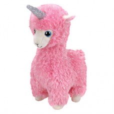 Мягкая игрушка TY Beanie Babies Розовая лама-единорог Лана 15 см (36282)