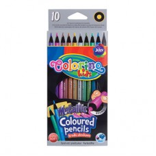 Карандаши Colorino Металик 10 цветов круглые (34678PTR) Карандаши Colorino Металик 10 цветов круглые (34678PTR)