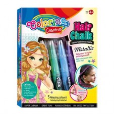 Мел Colorino 5 цветов для волос металлизированный (37046PTR) Мел Colorino 5 цветов для волос металлизированный (37046PTR)
