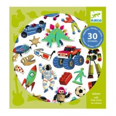 Набор наклеек Djeco Ретро игрушки (DJ09263)