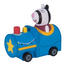 Мини-машинка Peppa Pig Когда я вырасту Зебра Зоя в поезде (95789) Мини-машинка Peppa Pig Когда я вырасту Зебра Зоя в поезде (95789)