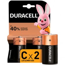 Батарейки щелочные Duracell Basic C 1.5V LR14 2 шт (5000394052529b) Батарейки щелочные Duracell Basic C 1.5V LR14 2 шт (5000394052529b)