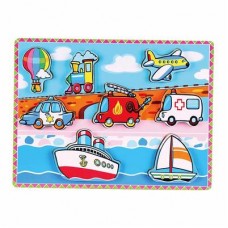 Рамка-вкладыш Viga Toys Транспорт (56436) Рамка-вкладыш Viga Toys Транспорт (56436)
