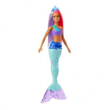 Кукла Barbie Русалка с Дримтопии с сиренево красными волосами (GJK07/GJK09) Кукла Barbie Русалка с Дримтопии с сиренево красными волосами (GJK07/GJK09)