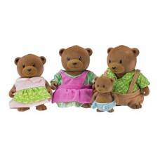 Набор фигурок Li'l Woodzeez Семья медведей с книжкой (6093M) Набор фигурок Li'l Woodzeez Семья медведей с книжкой (6093M)
