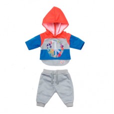 Набор одежды для куклы Baby Born Трендовый спортивный костюм синий (826980-2) Набор одежды для куклы Baby Born Трендовый спортивный костюм синий (826980-2)