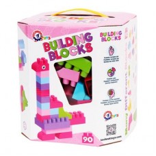 Конструктор Technok Строительные блоки розовый 90 деталей (6535)