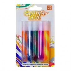 Клей с блестками Colorino Двойной цвет 5 штук (XD03282) Клей с блестками Colorino Двойной цвет 5 штук (XD03282)