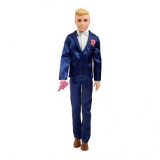 Кукла Barbie Сказочный жених в синем костюме (GTF36) Кукла Barbie Сказочный жених в синем костюме (GTF36)