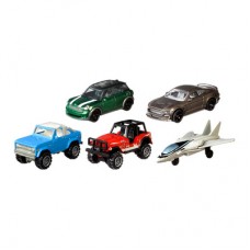 Машинки Matchbox Top gun Maverick От зеленого Mini к истребителю 5 штук 1:64 (C1817/GPF95) Машинки Matchbox Top gun Maverick От зеленого Mini к истребителю 5 штук 1:64 (C1817/GPF95)