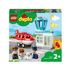 Конструктор LEGO DUPLO Самолет и аэропорт (10961) Конструктор LEGO DUPLO Самолет и аэропорт (10961)