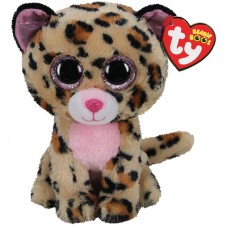 Мягкая игрушка TY Beanie boo's Коричнево-розовый леопард Ливви 15 см (36367)