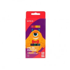 Карандаши цветные Kite Jolliers двухсторонние 12 цветов (K19-054-5) Карандаши цветные Kite Jolliers двухсторонние 12 цветов (K19-054-5)