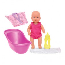 Мини пупс New Baby Born с ванночкой Simba (5033218) Мини пупс New Baby Born с ванночкой Simba (5033218)