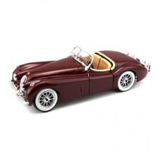 Автомодель Bburago Jaguar XK 120 1951 вишневая (18-22018 cherry) Автомодель Bburago Jaguar XK 120 1951 вишневая (18-22018 cherry)