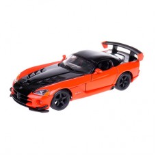 Автомодель Bburago Dodge Viper SRT10 ACR оранжево-черный металлик 1:24 (18-22114 met orange black) Автомодель Bburago Dodge Viper SRT10 ACR оранжево-черный металлик 1:24 (18-22114 met orange black)