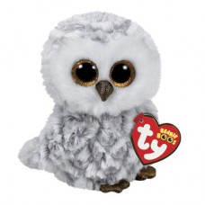 Мягкая игрушка TY Beanie Boo's Белая сова Олетт 15 см (37201)