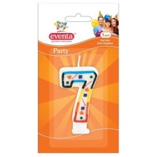 Свечка для торта EVENTA Цифра 7 (39100900)