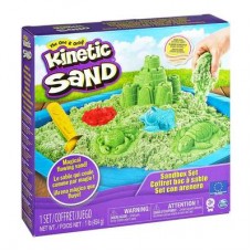 Набор кинетического песка Kinetic Sand Замок из песка зеленый 454 г (71402G) Набор кинетического песка Kinetic Sand Замок из песка зеленый 454 г (71402G)