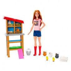 Кукольный набор Barbie You can be Фермер (DHB63/FXP15) Кукольный набор Barbie You can be Фермер (DHB63/FXP15)