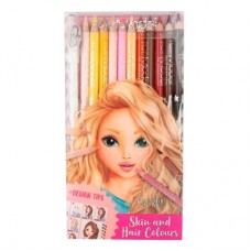 Цветные карандаши Top Model Skin and hair colours 12 шт (45678) Цветные карандаши Top Model Skin and hair colours 12 шт (45678)
