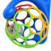 Каталка Oball 2 в 1 с мячом и погремушкой синяя (81091/81091-1) Каталка Oball 2 в 1 с мячом и погремушкой синяя (81091/81091-1)