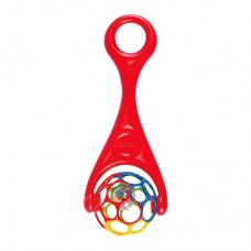 Каталка Oball 2 в 1 с мячом и погремушкой красная (81091/81091-2) Каталка Oball 2 в 1 с мячом и погремушкой красная (81091/81091-2)