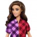 Кукла Barbie Fashionistas в клетчатом платье (GHW53) Кукла Barbie Fashionistas в клетчатом платье (GHW53)