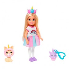 Кукла Barbie Club Chelsea Сказочный наряд единорог (GHV69/GHV70) Кукла Barbie Club Chelsea Сказочный наряд единорог (GHV69/GHV70)