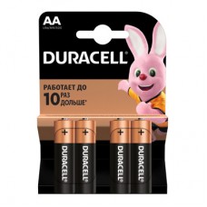 Батарейки щелочные Duracell Basic АА 1.5V LR6 4 шт (5000394052536b) Батарейки щелочные Duracell Basic АА 1.5V LR6 4 шт (5000394052536b)