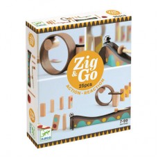 Игровой набор Djeco Zig and go 25 деталей (DJ05642) Игровой набор Djeco Zig and go 25 деталей (DJ05642)