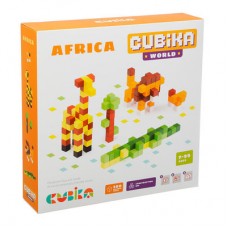 Деревянный конструктор Cubika World Африка 200 элементов (15306)