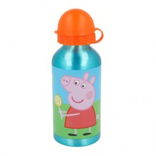 Бутылка для воды Stor Свинка Пеппа 400 мл алюминиевая (Stor-48634) Бутылка для воды Stor Свинка Пеппа 400 мл алюминиевая (Stor-48634)