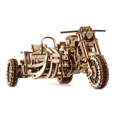 Трехмерный пазл Ukrainian Gears Мотоцикл Scrambler с коляской механический (6336921) Трехмерный пазл Ukrainian Gears Мотоцикл Scrambler с коляской механический (6336921)