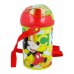 Бутылка Stor Disney Микки Маус Акварель с ремешком 450 мл пластиковая (Stor-44269)