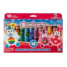 Маркеры Kangaru Scenticorns 12 штук со скошенным кончиком ароматизированные (KN7072) Маркеры Kangaru Scenticorns 12 штук со скошенным кончиком ароматизированные (KN7072)