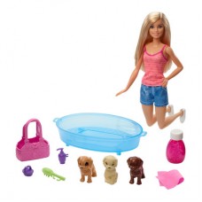 Игровой набор Barbie Искупай щенка (GDJ37)
