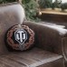 Подушка Wargaming World of tanks Награда воина черно-коричневая круглая (WG043330) Подушка Wargaming World of tanks Награда воина черно-коричневая круглая (WG043330)