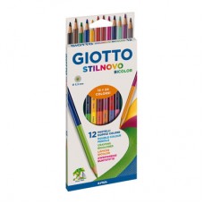 Карандаши цветные Fila Giotto Stilnovo двухсторонние 12 штук (25690000) Карандаши цветные Fila Giotto Stilnovo двухсторонние 12 штук (25690000)