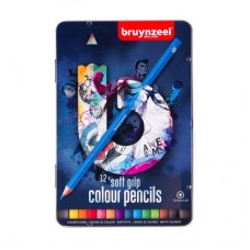 Карандаши цветные Bruynzeel Dark мягкие 12 цветов (60212001) Карандаши цветные Bruynzeel Dark мягкие 12 цветов (60212001)