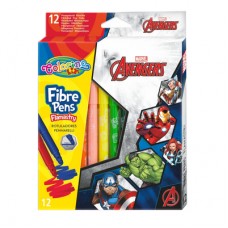 Фломастеры Colorino Мстители 12 цветов (91482PTR) Фломастеры Colorino Мстители 12 цветов (91482PTR)