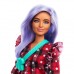 Кукла Barbie Fashionistas С лавандовыми волосами в красном платье в клетку (FBR37/GRB49) Кукла Barbie Fashionistas С лавандовыми волосами в красном платье в клетку (FBR37/GRB49)